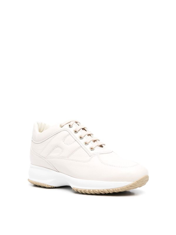 HOGAN: trainers online - Logo-patch low-top sneakers
