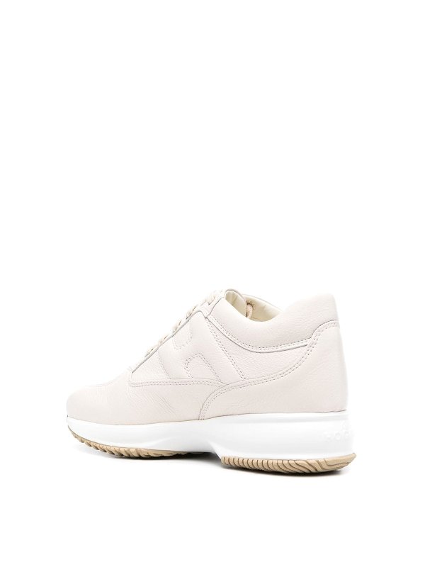 The Best Shops HOGAN: trainers - Logo-patch low-top sneakers