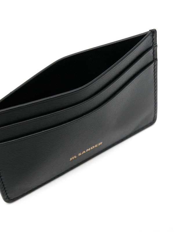 iKRIX JIL SANDER: wallets & purses - Logo-lettering leather cardholder