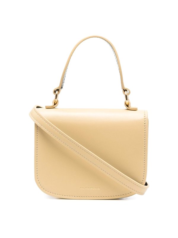 JIL SANDER: Clutches - Clutch - Beige