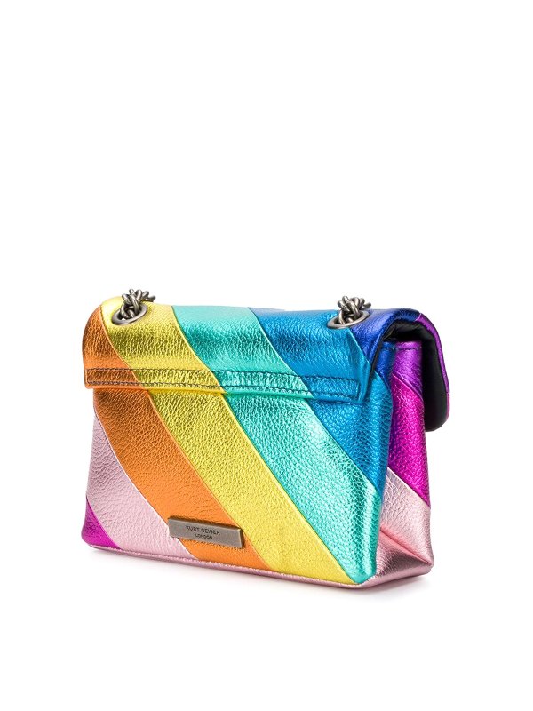 KURT GEIGER: cross body bags online - Kensington rainbow leather bag