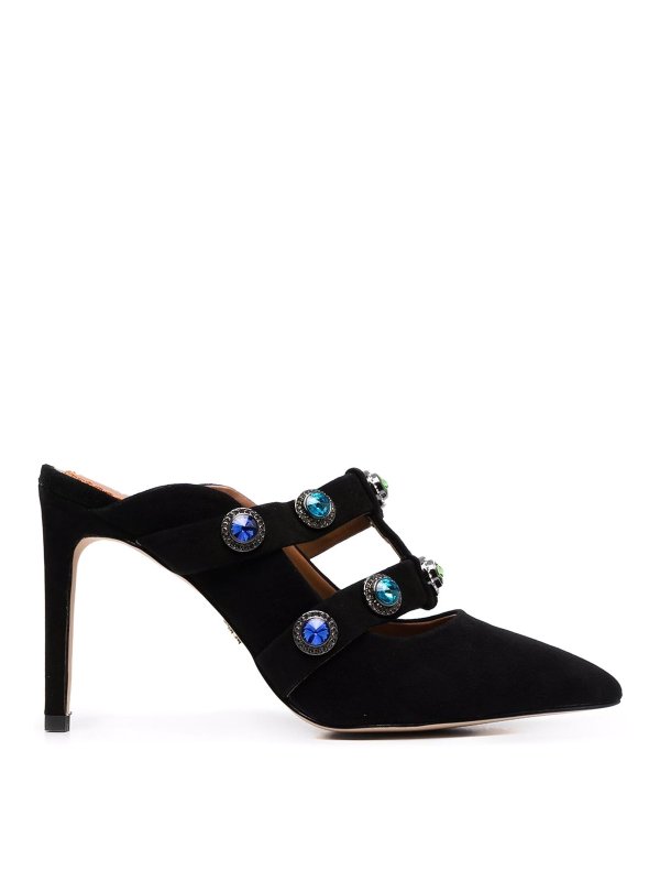 KURT GEIGER: Zapatos chinelas - Chinelas - Negro