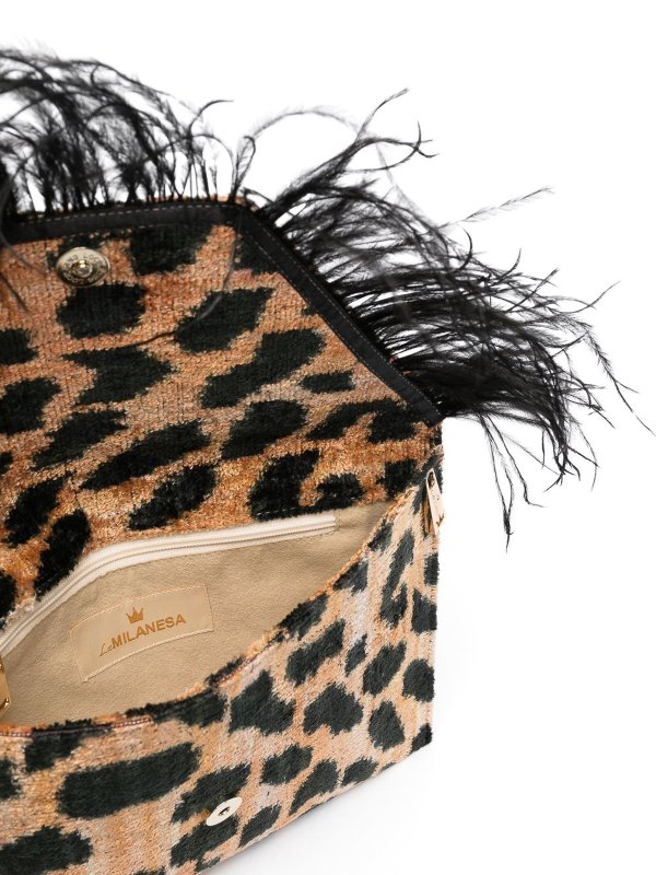 クラッチバッグ - アニマル柄 shop online: LA MILANESA