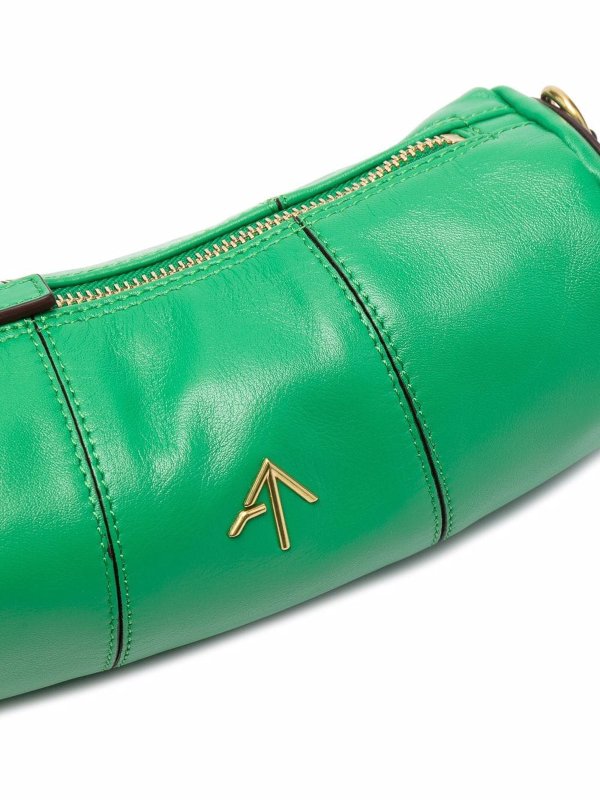 Borsa a cilindro mini in pelle shop online: MANU ATELIER