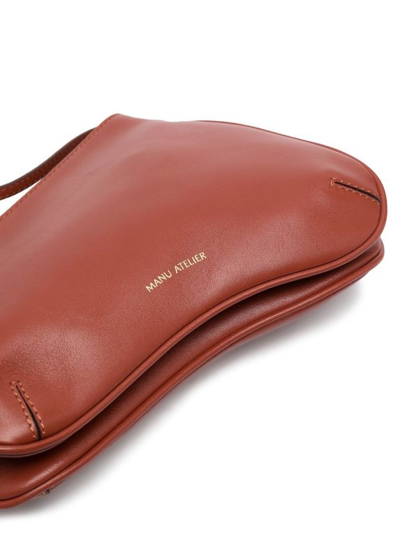 iKRIX MANU ATELIER: shoulder bags - Curve-edge shoulder bag