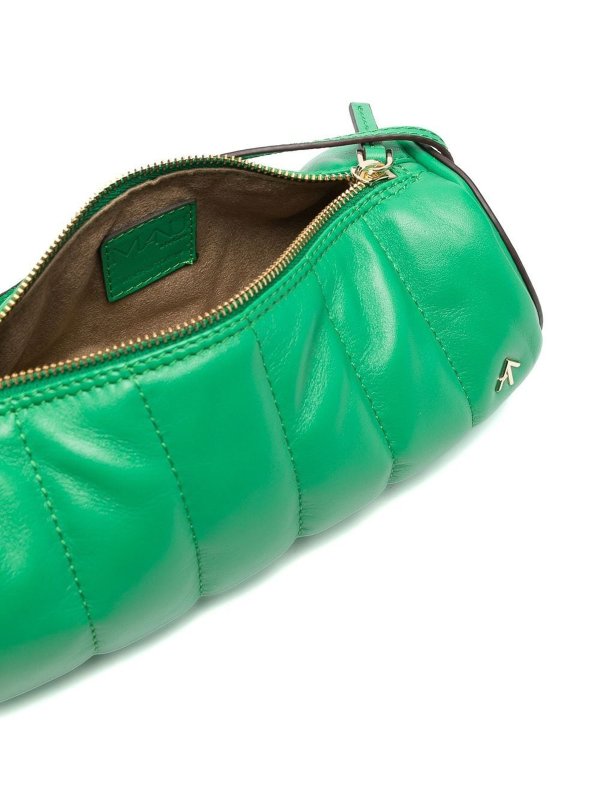 Padded cylinder bag shop online: MANU ATELIER