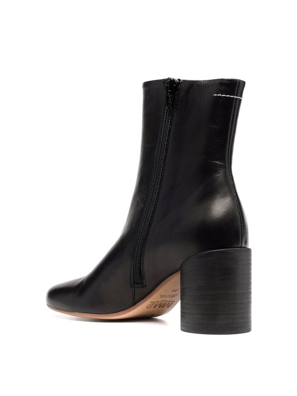 iKRIX MM6 MAISON MARGIELA: ブーティー - アンクルブーツ - 黒