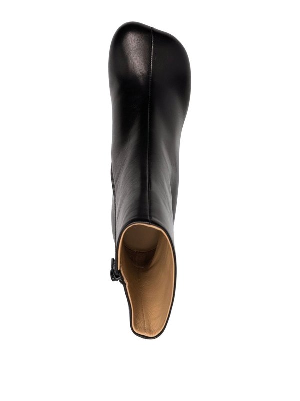 アンクルブーツ - 黒 shop online: MM6 MAISON MARGIELA