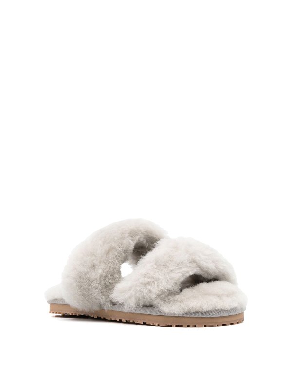 MOU: sandals online - Shearling slides