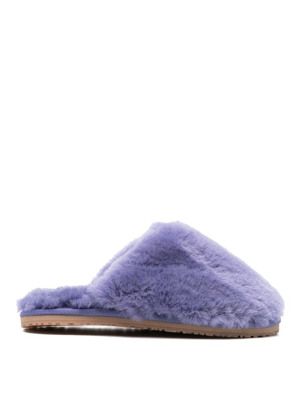 MOU: mules shoes - Shearling slippers