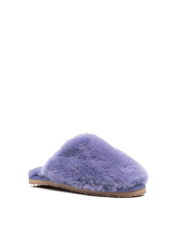 MOU: mules shoes online - Shearling slippers