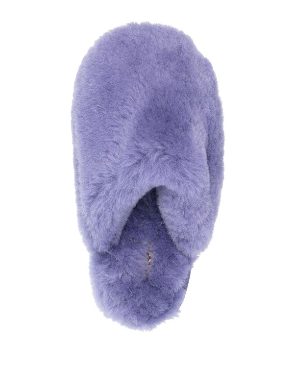 Shearling slippers shop online: MOU