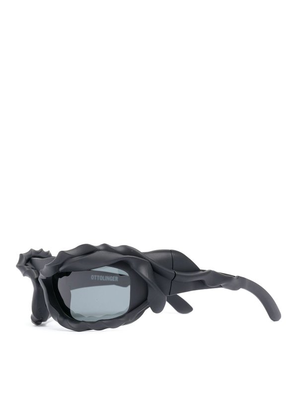 OTTOLINGER: sunglasses - Twisted tinted sunglasses