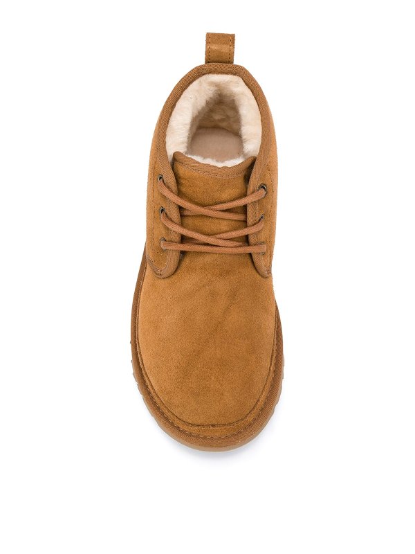 Lace-up boots in wool shop online: UGG