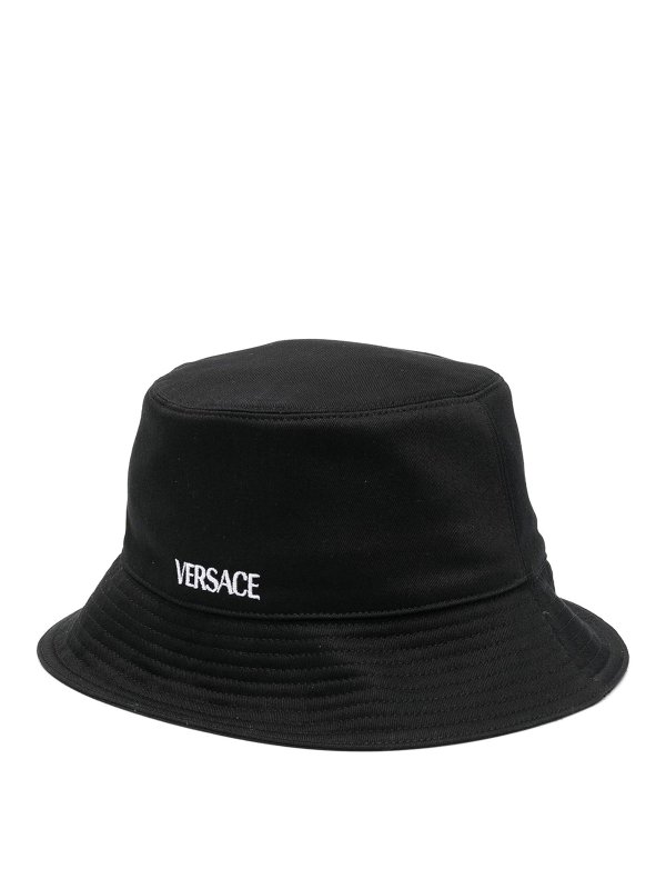 VERSACE: Sombreros - Sombrero - Negro