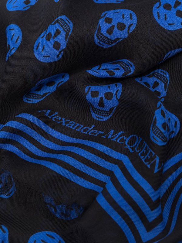 ALEXANDER MCQUEEN: Schals online - Schal - Blau