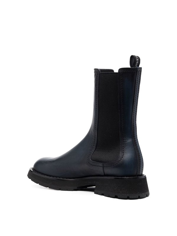 iKRIX ALEXANDER MCQUEEN: ankle boots - Elasticated leather boots