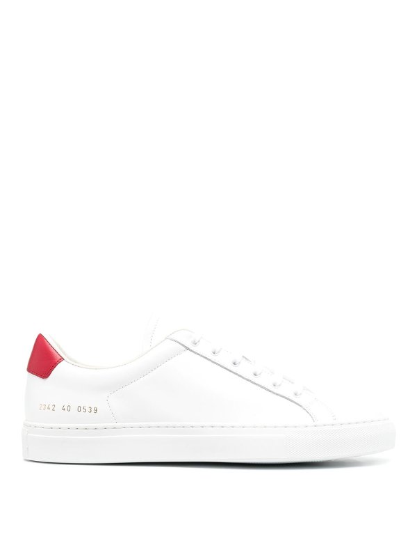 COMMON PROJECTS: trainers - Retro Low leather sneakers