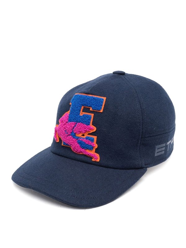 ETRO: hats & caps - Logo emboridery cap