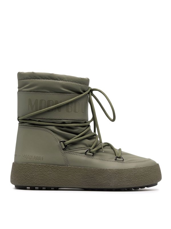 Moon Boot: Stiefeletten - Stiefeletten - Dunkelgrün