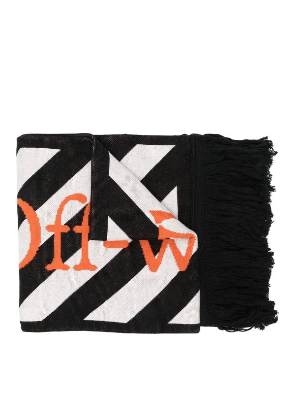 OFF-WHITE: スカーフ - スカーフ - 黒