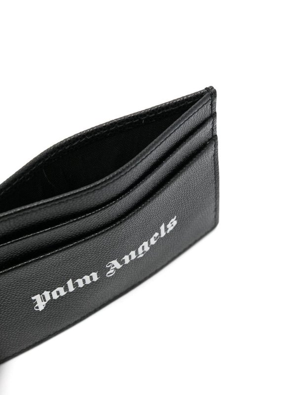 iKRIX Palm Angels: wallets & purses - Logo print cardholder