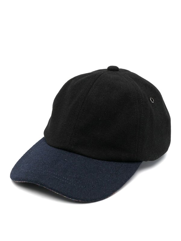 PAUL SMITH: hats & caps - Wool baseball cap
