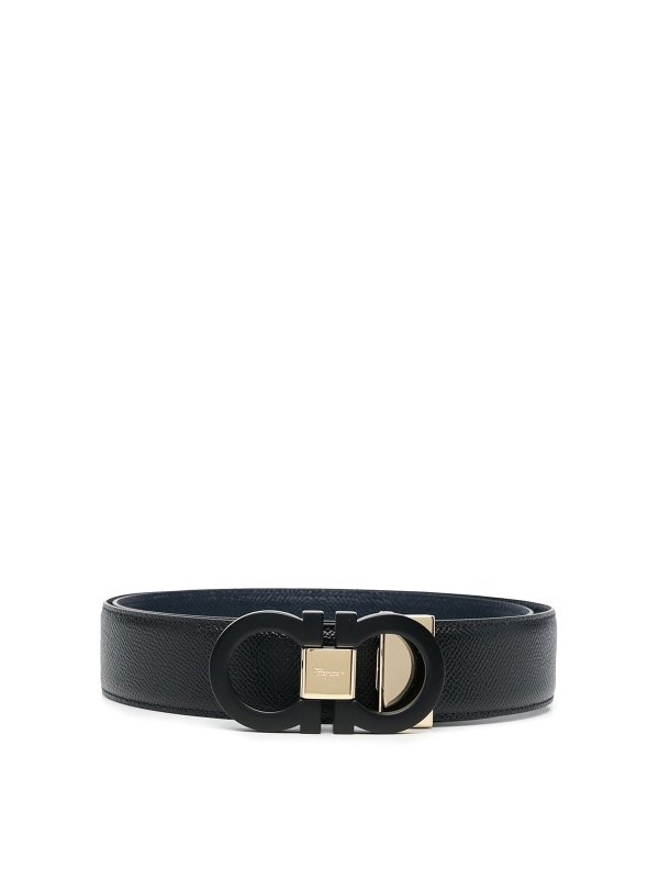 SALVATORE FERRAGAMO: Gürtel - Gürtel - Schwarz