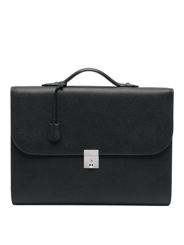 VALEXTRA: Bolsos para el trabajo - Bolso Para El Trabajo - Negro