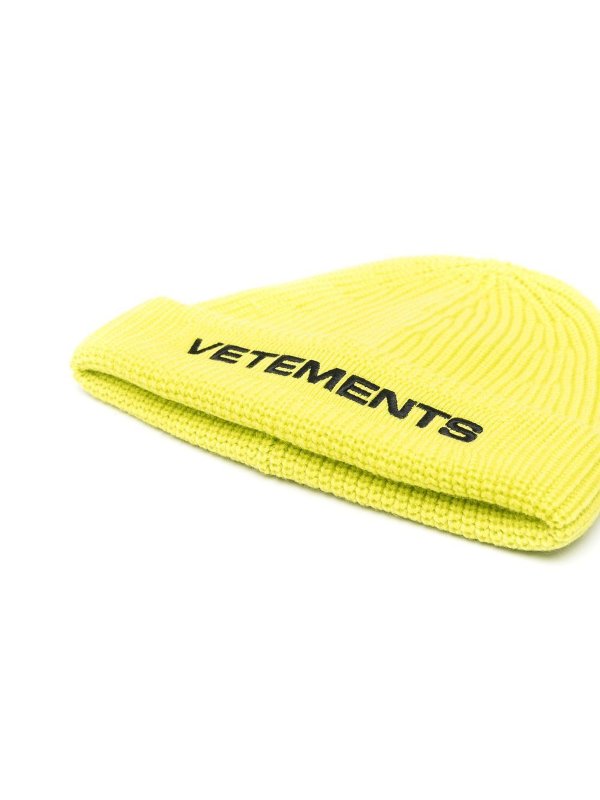 VETEMENTS: Mützen online - Mütze - Gelb