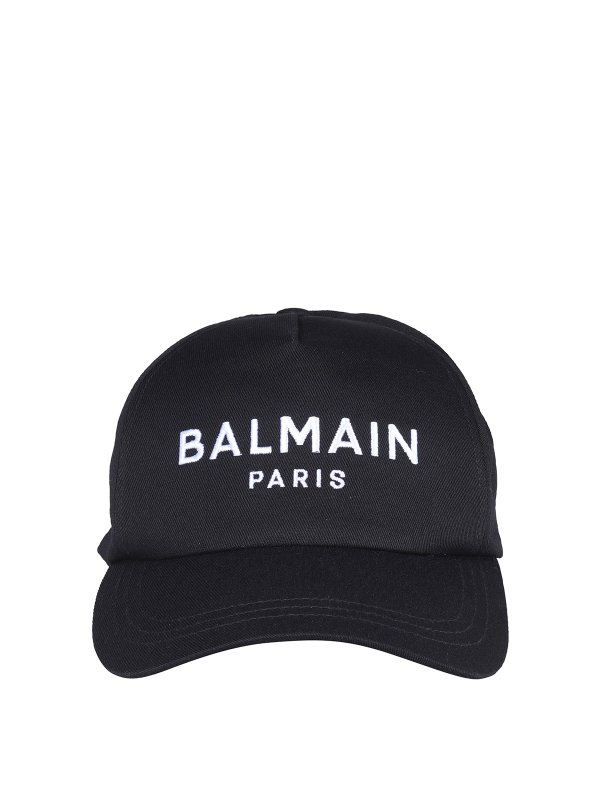 Balmain: cappelli - Cappello da baseball con logo