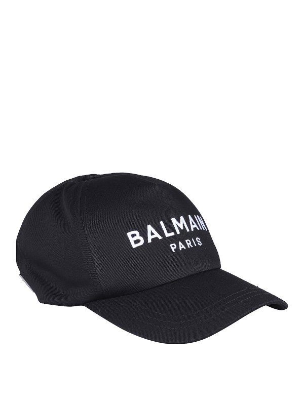 Balmain: cappelli online - Cappello da baseball con logo