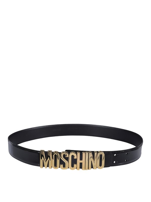 MOSCHINO: Cinturones online - Cinturón - Negro