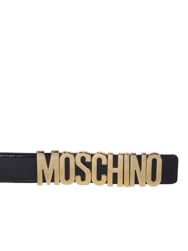 iKRIX MOSCHINO: Cinturones - Cinturón - Negro