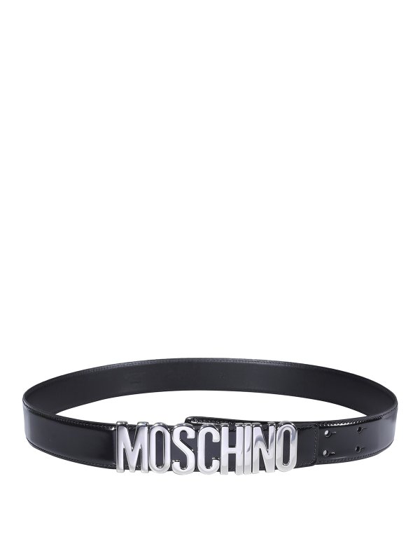 MOSCHINO: ベルト online - ベルト - 黒
