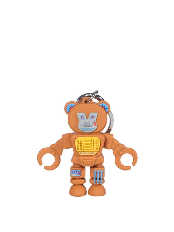 MOSCHINO: key holders - Robot Teddy Bear key holder