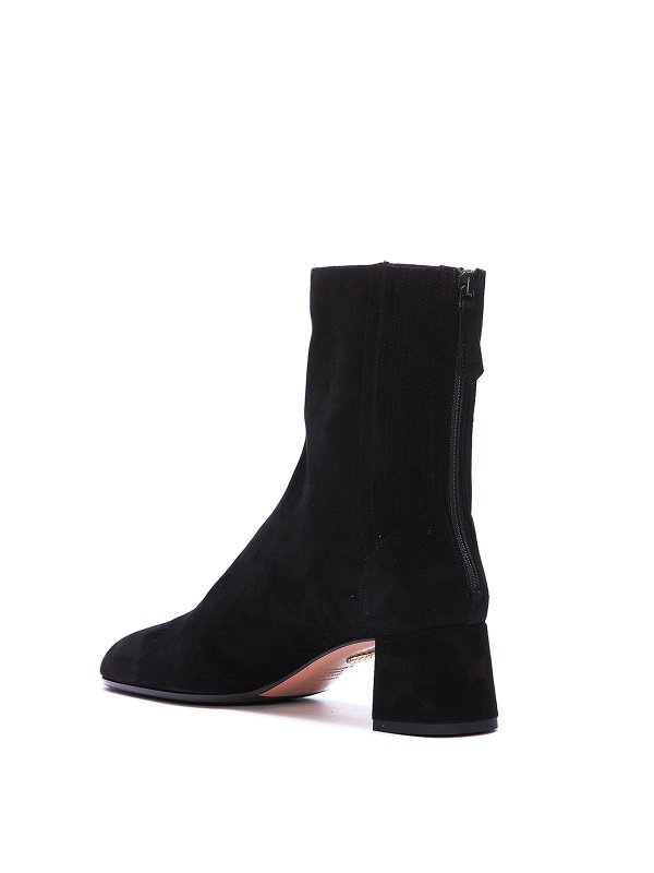 iKRIX Aquazzura: ankle boots - Suede booties with rear zip