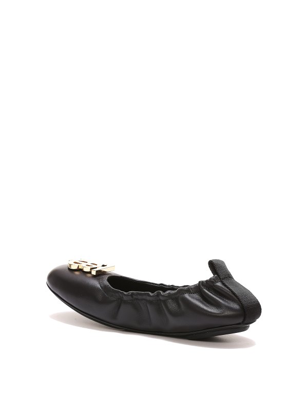 iKRIX BURBERRY: flat shoes - Metal logo elasticated flats
