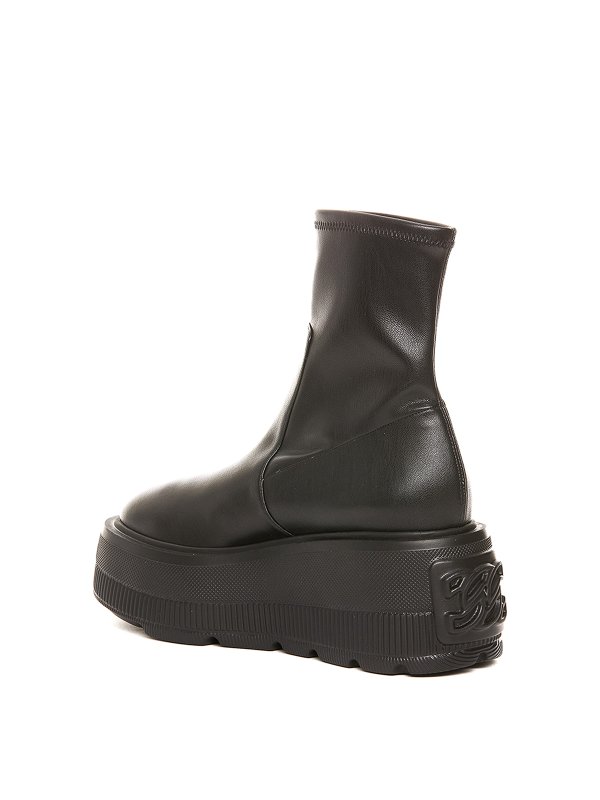 iKRIX Casadei: ブーティー - アンクルブーツ - 黒