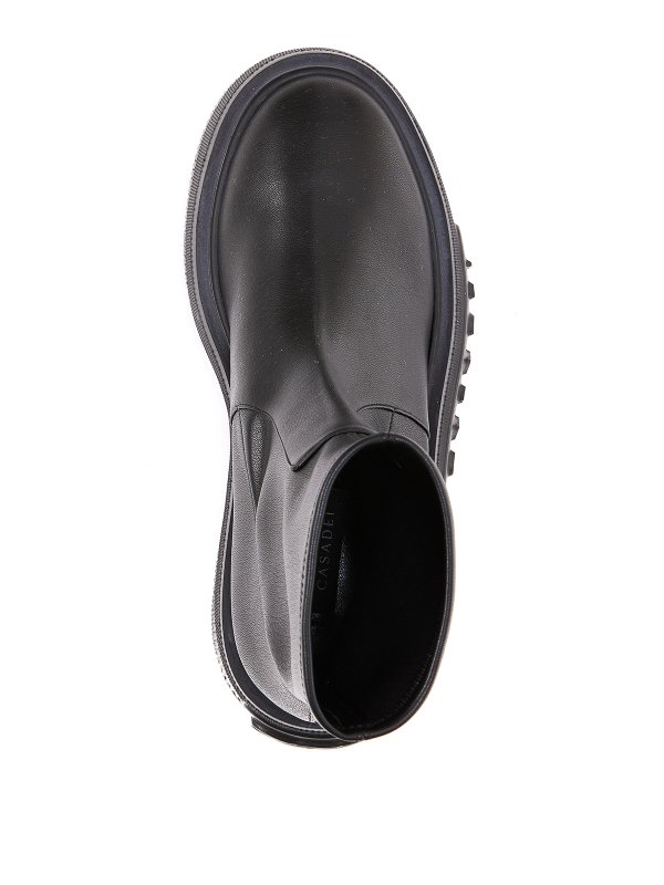アンクルブーツ - 黒 shop online: Casadei