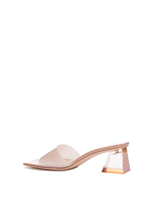 iKRIX Gianvito Rossi: sandals - Block heel pvc sandals