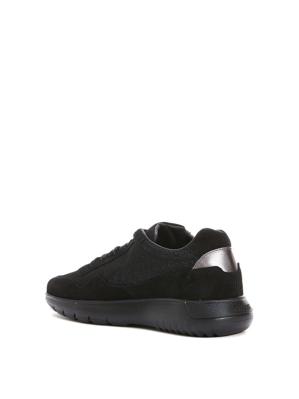 The Best Shops HOGAN: sneakers - Sneaker Interactive³ in camoscio e lurex
