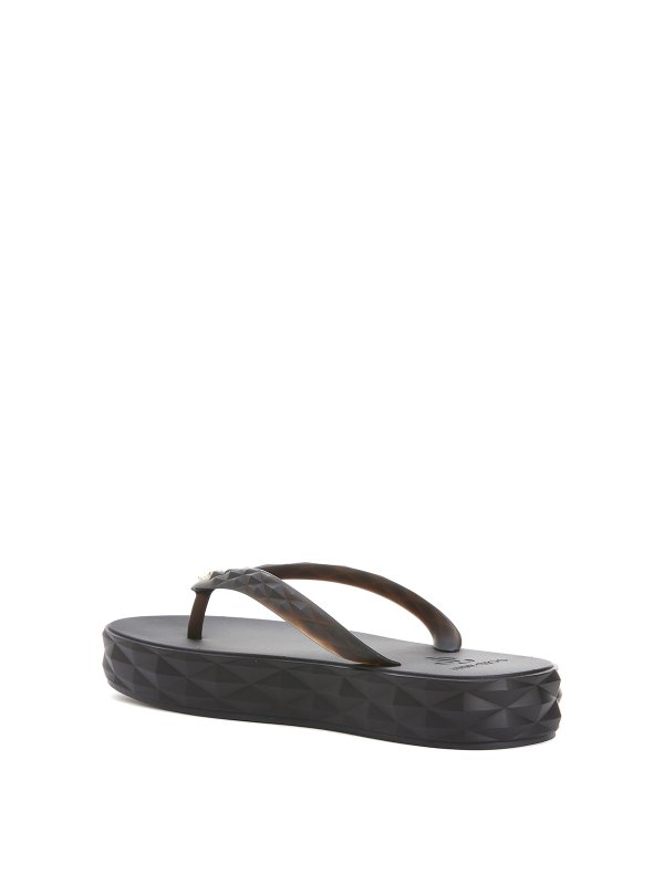 iKRIX JIMMY CHOO: flip flops - Diamond flip flops