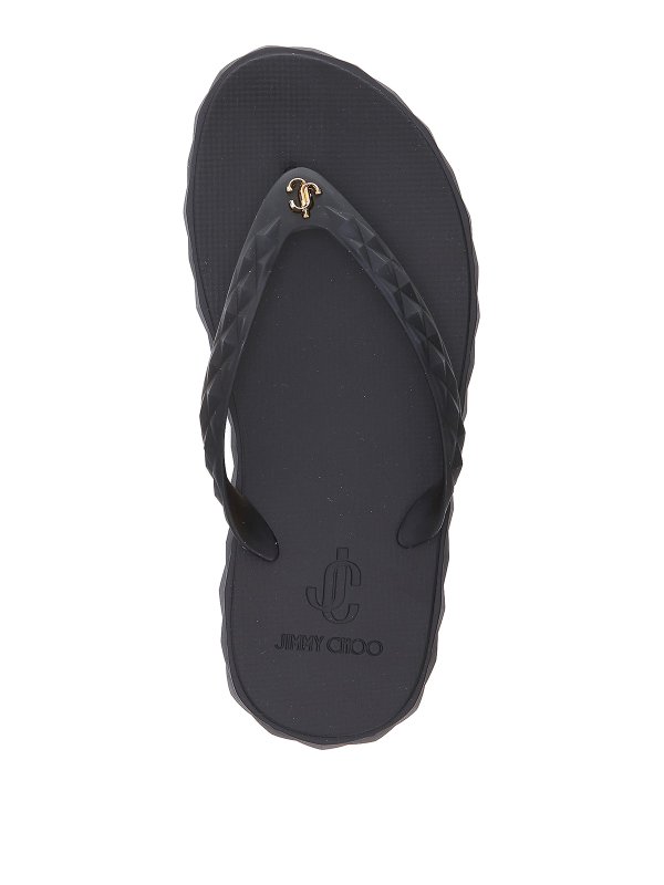 Diamond flip flops shop online: JIMMY CHOO