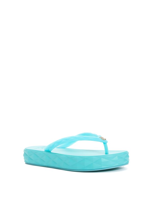Jimmy Choo Diamond flip flop - Women|DIAMONDFLIPFLOPRUBMALIBU