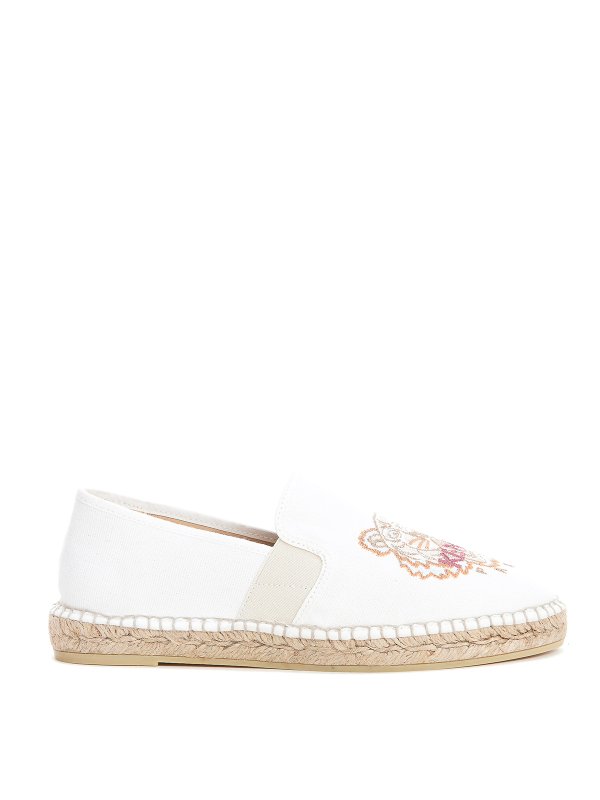 KENZO: Espadrillas - Espadrilles - Weiß