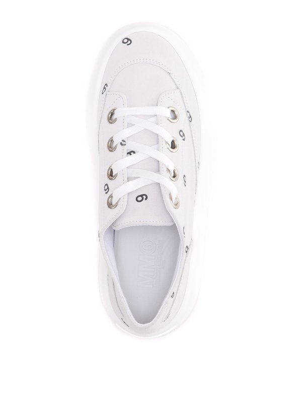 スニーカー - 白 shop online: MM6 MAISON MARGIELA