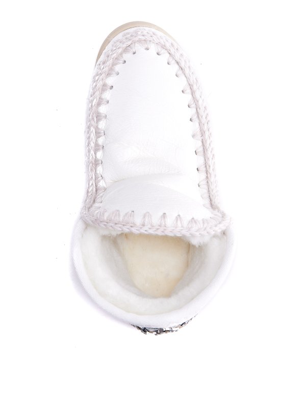 Logoed ankle boots shop online: MOU