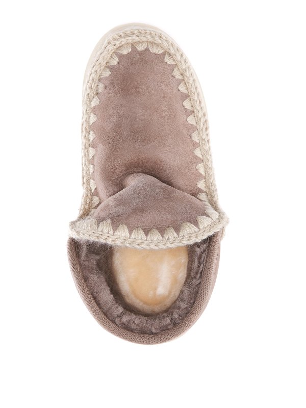 Logoed ankle boots shop online: MOU