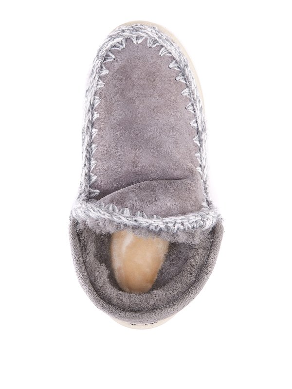 Logoed ankle boots shop online: MOU